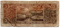 C111 - 5 Cruzeiros - Série 009 - Índio - Data: 1961 - UTG - Foto 2
