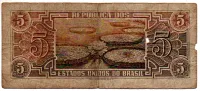 C111 - 5 Cruzeiros - Série 009 - Índio - Data: 1961 - UTG - Foto 2