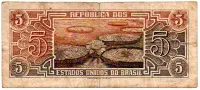 C111 - 5 Cruzeiros - Série 010 - Índio - Data: 1961 - BC - Foto 2