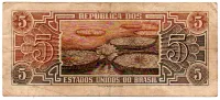 C111 - 5 Cruzeiros - Série 010 - Índio - Data: 1961 - MBC - Foto 2