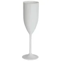 Taça para espumante de acrílico 180ml com nome individual