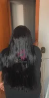 ISA 60/65cm  versao  350 gramas Lace Front UltraHD humana AlBan cabelo brasileiro repartição  LivreBigPlus® - Foto 4