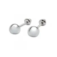 Brinco  prata 925 bola 5,0 mm - BFB117