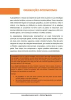 700 - Geografia - Geopolítica e Relações Internacionais - Organizações Internacionais - 9º ano - PDF com 28 páginas - Foto 2
