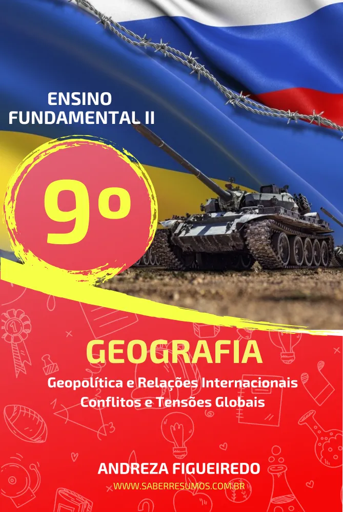 701 - Geografia - Geopolítica e Relações Internacionais - Conflitos e Tensões Globais - 9º ano - PDF com 17 páginas Imagem