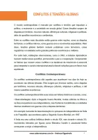 701 - Geografia - Geopolítica e Relações Internacionais - Conflitos e Tensões Globais - 9º ano - PDF com 17 páginas - Foto 2