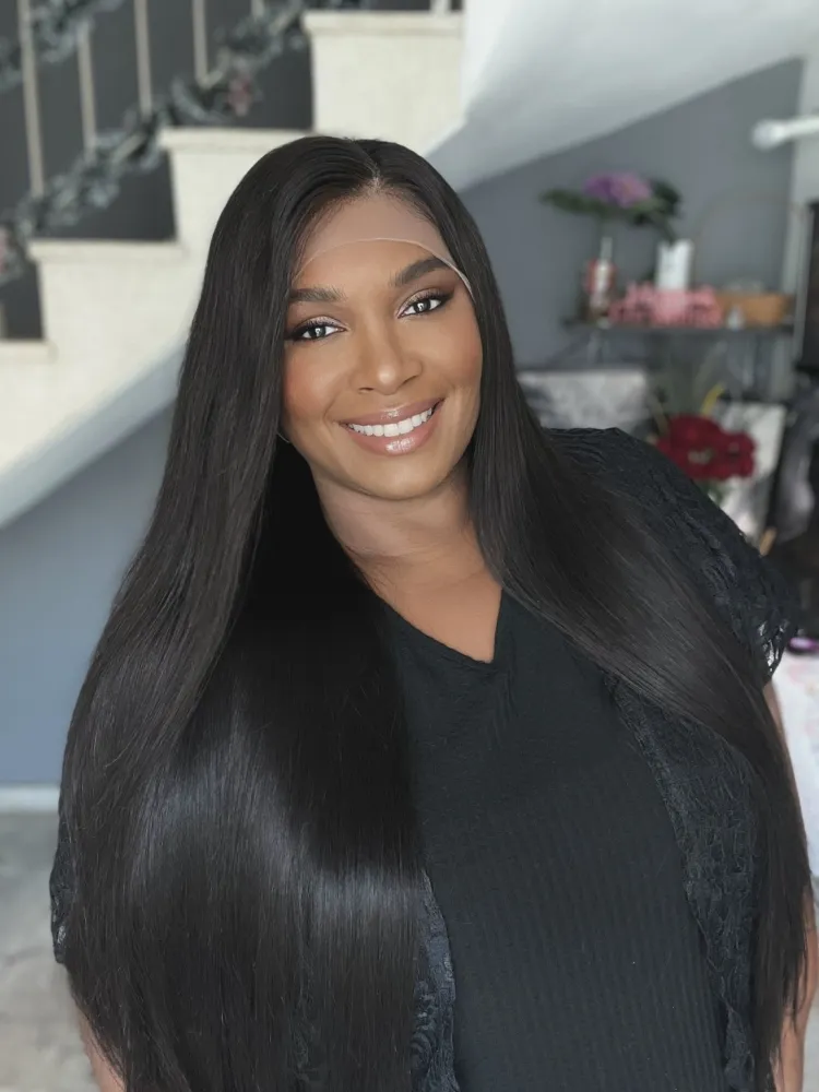 Lace Natural PAMELA   300g  65/70 Lace Front UltraHD humana cabelo brasileiro repartição  LivreBigPlus®