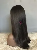 Lace Natural PAMELA   300g  65/70 Lace Front UltraHD humana cabelo brasileiro repartição  LivreBigPlus®. - Foto 11