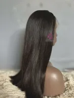 Lace Natural PAMELA   300g  65/70 Lace Front UltraHD humana cabelo brasileiro repartição  LivreBigPlus®. - Foto 8