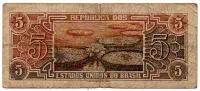 C111 - 5 Cruzeiros - Série 013 - Índio - Data: 1961 - BC - Foto 2