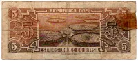 C111 - 5 Cruzeiros - Série 013 - Índio - Data: 1961 - UTG - Foto 2