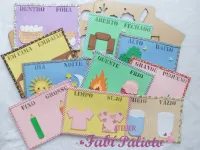 G1.794  Gabarito de Moldes  em MDF   Coleção Conceitos 1 - Foto 2