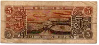 C111 - 5 Cruzeiros - Série 015 - Índio - Data: 1961 - BC - Foto 2