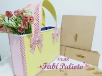 G1.795  Gabarito de Moldes  em MDF  Sacola Pedagógica  - Foto 4