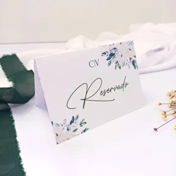 Reserva/ identificação de mesa