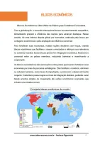 702 - Geografia - Geopolítica e Relações Internacionais - Blocos Econômicos - 9º ano - PDF com 11 páginas - Foto 2