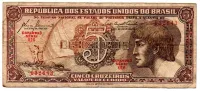 C111 - 5 Cruzeiros - Série 016 - Índio - Data: 1961 - BC