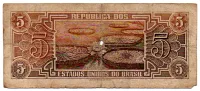 C111 - 5 Cruzeiros - Série 024 - Índio - Data: 1961 - UTG - Foto 2