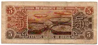 C111 - 5 Cruzeiros - Série 025 - Índio - Data: 1961 - BC - Foto 2
