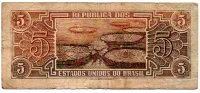 C111 - 5 Cruzeiros - Série 025 - Índio - Data: 1961 - BC - Foto 2