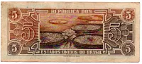 C111 - 5 Cruzeiros - Série 025 - Índio - Data: 1961 - MBC - Foto 2