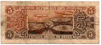 C111 - 5 Cruzeiros - Série 027 - Índio - Data: 1961 - BC - Foto 2