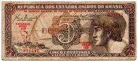 C111 - 5 Cruzeiros - Série 029 - Índio - Data: 1961 - BC