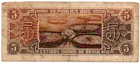 C111 - 5 Cruzeiros - Série 030 - Índio - Data: 1961 - BC - Foto 2