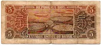 C111 - 5 Cruzeiros - Série 031 - Índio - Data: 1961 - BC - Foto 2