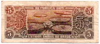 C111 - 5 Cruzeiros - Série 031 - Índio - Data: 1961 - MBC - Foto 2