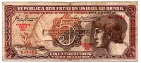 C111 - 5 Cruzeiros - Série 031 - Índio - Data: 1961 - BC