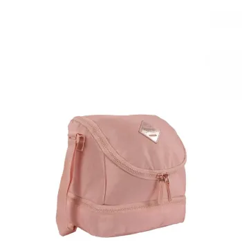 Lancheira 2 Compartimentos Sestini Lunch 2 - Metálico Rosa