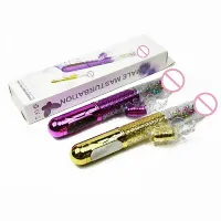 VIBRADOR ROTATIVO - FEMALE MASTURBATION VAI E VEM - RECARREGÁVEL - SI .                                                           LIBYSEXSHOP - Foto 3