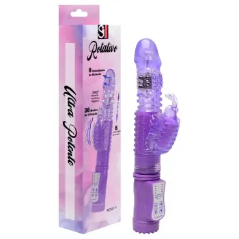 VIBRADOR ROTATIVO JACK BUTTERFLY, 36 VIBRAÇÕES E 8 ROTAÇÕES  ULTRA POTENTE .                                                              LIBYSEXSHOP
