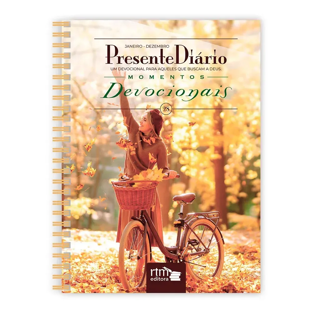 Presente Diário Momentos Devocionais | Vol 28 | Espiral Capa Dura Feminina