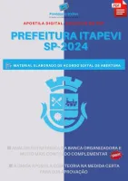 Apostila Itapevi 2024 Agente de Administração Pública Serviços