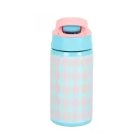 Garrafa de Água em Aço Inoxidável 500ml Stitch Azul - Foto 4