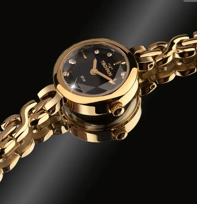 RELOGIO TECHNOS FEMININO MINI DOURADO 5Y20LZ/1P Imagem