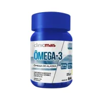 ÔMEGA-3 DO ALASKA - Óleo De Peixe e Vitamina E - 60 Cápsulas