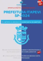 Apostila Prefeitura Itapevi SP Assistente Social 2024
