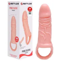 CAPA PENIANA PENIS SLEEVE BRAYDEN  MEN EXTENSION - FLESH.                                                                                                               LIBYSEXSHOP - Foto 8