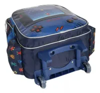 Mochila com Rodas Gamer UP4YOU Azul  IC41062UP - Foto 6