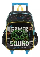 Mochila com Rodas Gamer UP4YOU Preto  IC41062UP