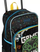 Mochila com Rodas Gamer UP4YOU Preto  IC41062UP - Foto 2