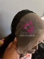 natural LACE HUMANA Versão Liso 70/75 400 gramas Lace Front HD humana AlBan cabelo brasileiro repartição LivreBig® - Foto 10