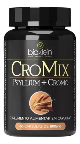Cromix 60 Cápsulas Psyllium + Picolinato de Cromo  Imagem