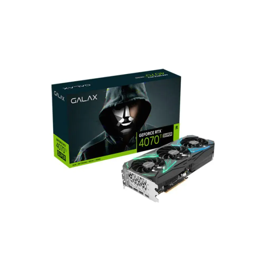 Placa de Vídeo Galax Geforce RTX 4070 TI Super 1Click OC 16GB - 256 Bits - HDMI/3X Displayport 47UZM6MD6MER Imagem
