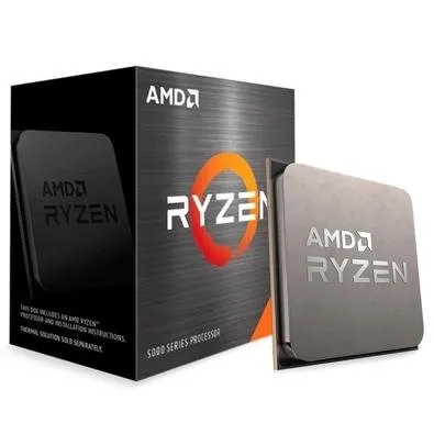 Processador AMD Ryzen 5 5500, 3.6GHz (4.2GHz Max Turbo), Cache 19MB, AM4, Sem Vídeo - 100-100000457BOX Imagem