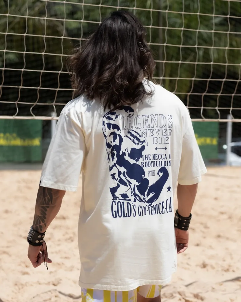 Camiseta Oversized Legends Never Die