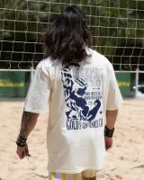 Camiseta Oversized Legends Never Die